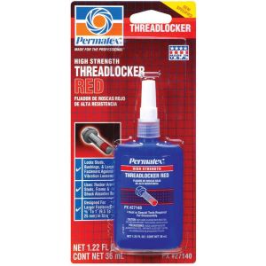 PERMATEX #27140 Red Threadlocker 36ml Bottle
