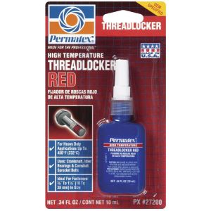 PERMATEX #27200 Hi Temp Threadlocker 10ml - Red
