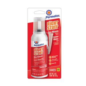 PERMATEX #34423 Right Stuff 1 Minute Red 3oz Can