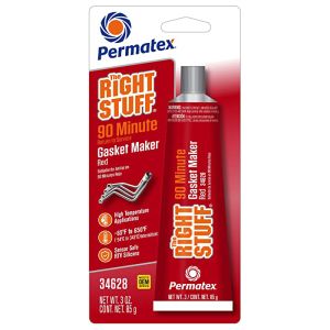 PERMATEX #34628 Right Stuff 90 Minute Red 3oz Tube