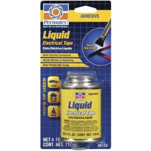 PERMATEX #85120 Liquid Electric Tape 4oz Can w/Brush
