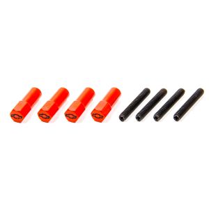 PROFORM #141-601 Valve Cover Nuts Chevy Orange (4)