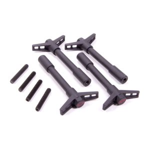 PROFORM #141-756 Black Crinkle V/C Wing Nuts 4pcs