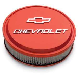 PROFORM #141-831 Slant Edge Bowtie Air Cleaner Chevy Orange