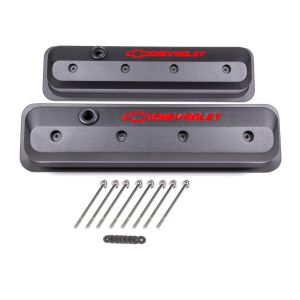 PROFORM #141-845 SBC Valve Cover Slant Edge Black Crinkle