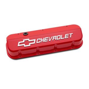 PROFORM #141-873 Slant Edge Valve Covers BBC Red