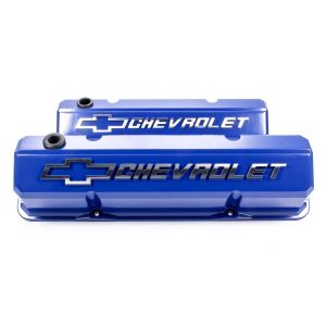PROFORM #141-932 SBC Slant Edge V/C's - Die Cast - Blue