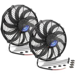 PROFORM #67049 Universal Brushless Fans Pair 10in S-Blade Puller