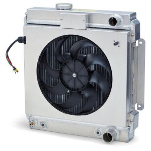 PROFORM #69681.2 Slim Fit Radiator 64-66 Mustang Pass Outlet