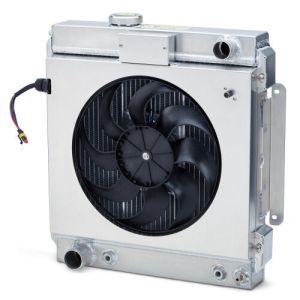 PROFORM #69682.2 Slim Fit Radiator 64-66 Mustang Driver Outlet