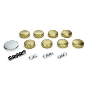 PIONEER #PE-100-BR 350 Chevy Freeze Plug Kit - Brass (Bag)