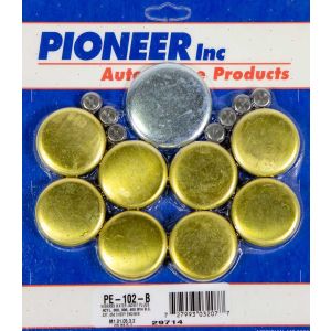 PIONEER #PE-102-B 454 Chevy Freeze Plug Kit - Brass