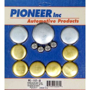 PIONEER #PE-117-B AMC V8 Freeze Plug Kit - Brass