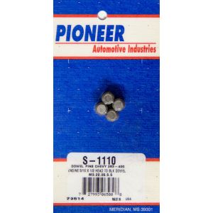 PIONEER #S-1110 SBC Dowel Pin Kit (4)