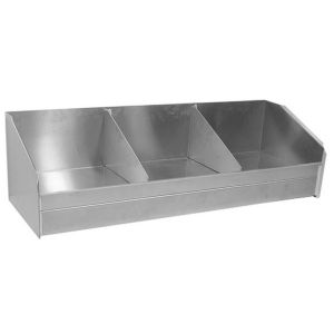 PIT-PAL PRODUCTS #332 3 Bay Helmet Shelf 42.75x12x15
