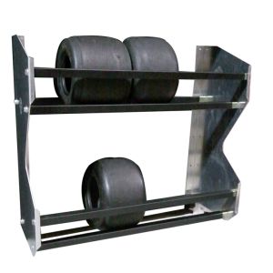PIT-PAL PRODUCTS #388 2-Tier Karting Tire Rack