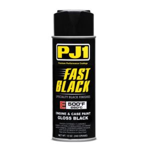 PJ1 PRODUCTS #16-ENG Engine Paint Gloss Black 500degF 11oz