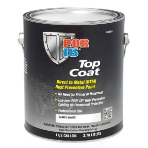 POR-15 #46801 Top Coat White Gallon
