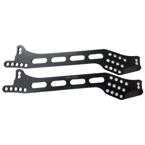 PPM RACING PRODUCTS #PPM1000BL Bracket 4 Bar Longhorn LR .250in Alum Pair