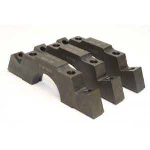 PRW INDUSTRIES, INC. #1735002 Billet Main Caps 67-86 Chevy 350 Splayed Outer