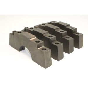 PRW INDUSTRIES, INC. #1745401 Billet Main Caps Chevy 396-454 2 to 4-Bolt Conv