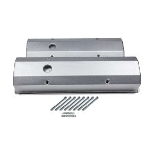 PRW INDUSTRIES, INC. #4035000 Billet Rail Fab. V/C's - SBC Tall Silver
