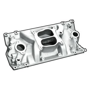 PROFESSIONAL PRODUCTS #52007 SBC Power+Plus PS Vortec Manifold - Satin