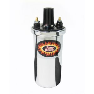 PERTRONIX IGNITION #40001 Flame-Thrower Coil - Chrome Oil Filled 1.5ohm