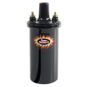 PERTRONIX IGNITION #45011 Flame-Thrower II Coil - Black- Oil Filled