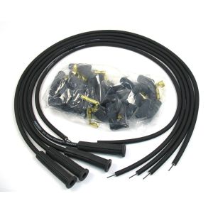 PERTRONIX IGNITION #804280 8MM Spark Plug Wire Set 4-Cyl 180 Deg Black