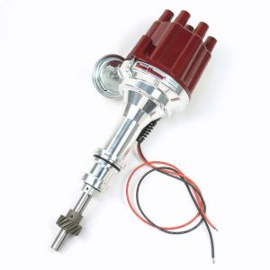 PERTRONIX IGNITION #D130701 SBF Billet Distributor w/Red Female Cap