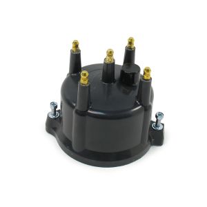 PERTRONIX IGNITION #D654710 Distributor Cap - 4-Cyl. Billet Black