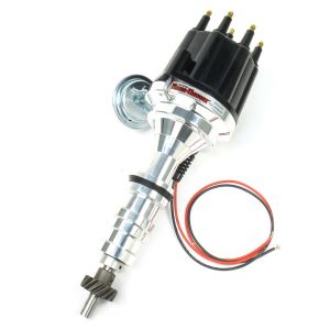 PERTRONIX IGNITION #D7133710 BBF FE Ignitor III Dist. w/Vac Adv. & Blk Cap
