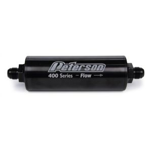 PETERSON FLUID #09-0437 -10 Inline Oil Filter 75 Mic w/o Bypass