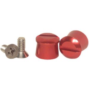 PULSE RACING INNOVATIONS #ATP001R Tear Off Posts Aluminum Red