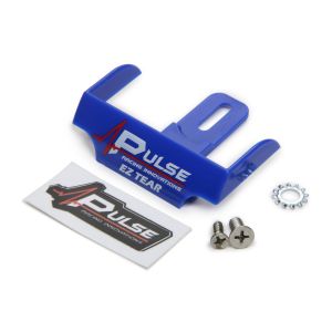 PULSE RACING INNOVATIONS #EZTS101BL EZ Tear Shield Mounted Blue