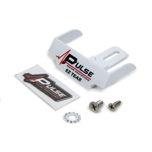 PULSE RACING INNOVATIONS #EZTS101W EZ Tear Shield Mounted White
