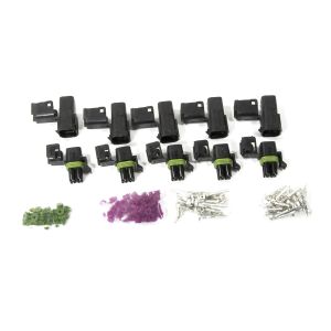 PAINLESS WIRING #70464 4 Circuit Square Connect or Weatherpack Kit 5each