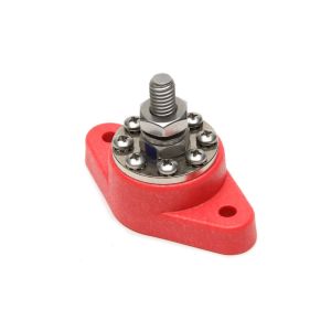 PAINLESS WIRING #80114 8-Point Distribution Block (Red)