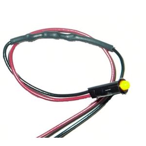 PAINLESS WIRING #80200 1/8in Amber Dash Light