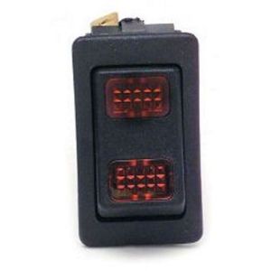 PAINLESS WIRING #80403 Rocker Switch Red
