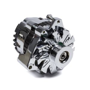 POWERMASTER #37861 Chrome GM CS130 140 Amp Alternator