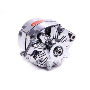POWERMASTER #67293 Polished Delco 150amp Alternator 1 Wire