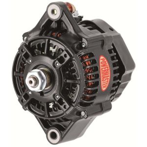 POWERMASTER #8142 Denso Race Alternator 150 Amp 12 volt- black