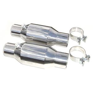 PYPES PERFORMANCE EXHAUST #CVM10K Catalytic Coverter kit Pair 2.5in Hi Flow