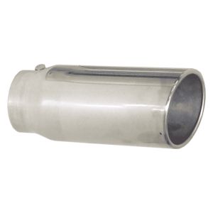 PYPES PERFORMANCE EXHAUST #EVT405 Exhaust Tip 4in x 5in 12in L Polished Bolt-on