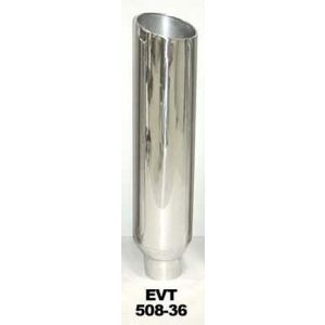 PYPES PERFORMANCE EXHAUST #EVT508-36 Exhaust Stack 5in x 8in 36in L Polished