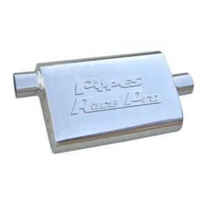 PYPES PERFORMANCE EXHAUST #MVR19S Race Pro Muffler 3in Offset/Center Stainless