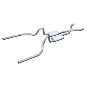 PYPES PERFORMANCE EXHAUST #SFM04 71-73 Mustang SBF 2.5in Headers Back Exhaust Kit
