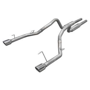 PYPES PERFORMANCE EXHAUST #SFM79 11- Mustang 3.7L 2.5in Cat Back Exhaust System